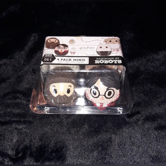 Handmade By Robots HARRY POTTER 4 Pack Mini Collectible Knit Vinyl Figures - Picture 3 of 6